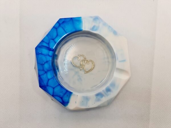 Cenicero Corazón Azul