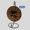 Reloj de Escritorio Romano con Pedestal